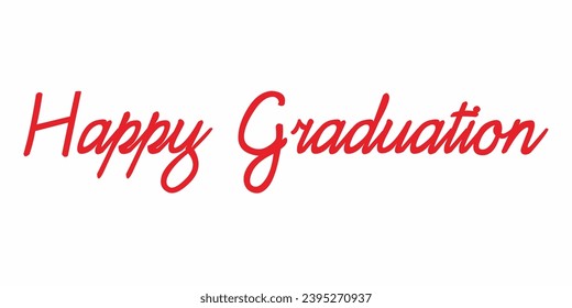 Happy Graduation Text, Graduation card, graduation icon
