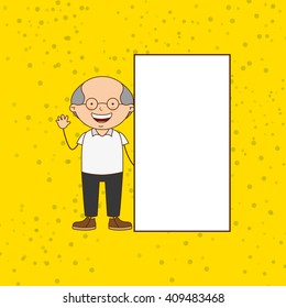 happy grandparent design 
