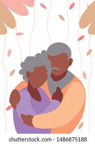happy grandparents day flat design