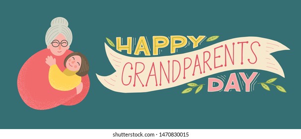 Download Happy Grandparents Day Lettering Images Stock Photos Vectors Shutterstock