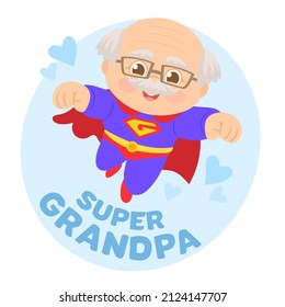 Happy grandparents day, Super hero.