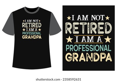 Happy grandparents day t-shirt vector, funny vintage grandparents day t shirt design