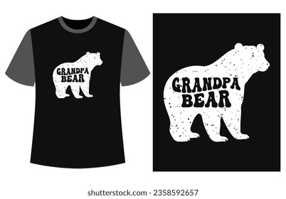 Happy grandparents day t-shirt vector, funny vintage grandparents day t shirt design