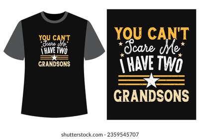 Happy Grandparents Day t-shirt vector, funny vintage Grandparents Day t-shirt design