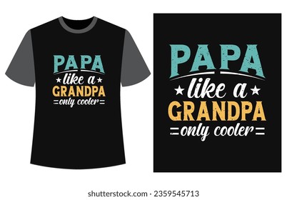 Happy Grandparents Day t-shirt vector, funny vintage Grandparents Day t-shirt design