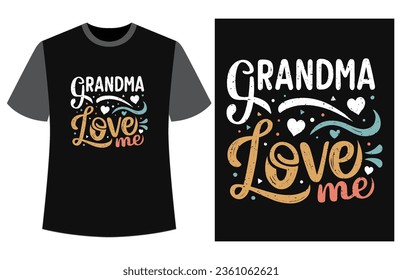 Happy Grandparents Day t-shirt vector, funny vintage Grandparents Day t-shirt design