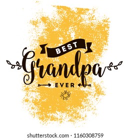 Happy Grandparents day. Typography. logo design. Usable for greeting card, flyer, poster, banner or t-shirt.