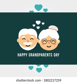 Happy Grandparents Day Vector Design Illustration