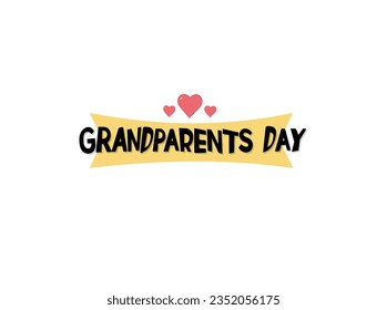 Happy Grandparents Day Vector PNG Images FREE