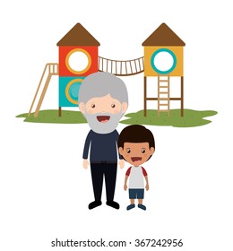 happy grandparents design 