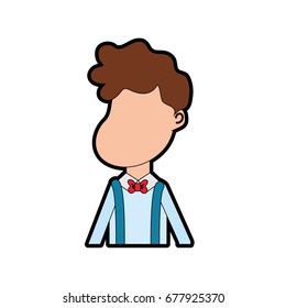 happy groom with hairstyle and elegant suit