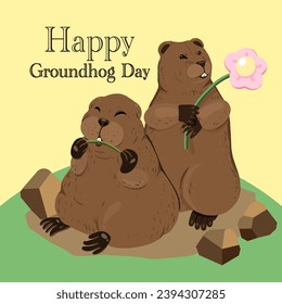 Happy Groundhog Day! cute rodents