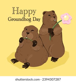 Happy Groundhog Day! cute rodents