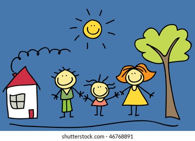 happy group tree kid family group mother child life people community home human fun senior house baby sun outdoors tiny youth mom father dad mum support satisfaction mansion infancy caricature laughin