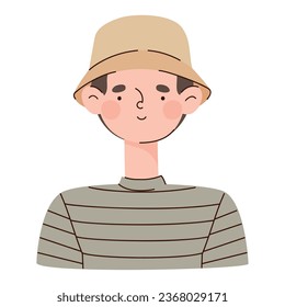 happy guy design vector isolated