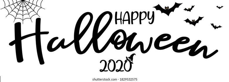 Happy Halloween 2020, Banner Vector Design