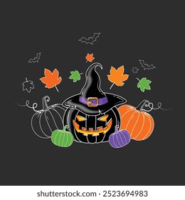 Happy Halloween and Autumn Vector Isolated printable Design Halloween Creative and cool Halloween t shirt with Olivia Name. Print on any shirt or any item poster banner  greeting card pod or any else