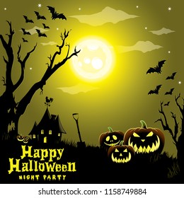 Happy Halloween background