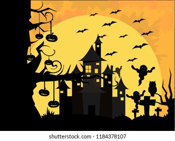 happy halloween background