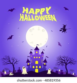 Happy Halloween. Halloween background