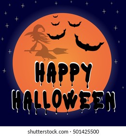 Happy Halloween background.