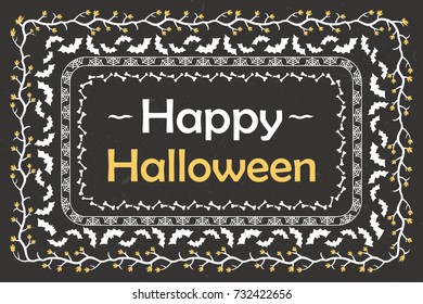 Happy Halloween Background Banner 