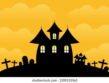 happy halloween background design vector illustration