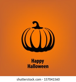 Happy halloween background greeting card