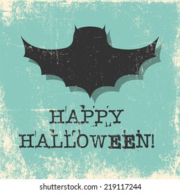 happy halloween background, illustration in vector format