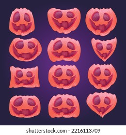 Happy Halloween background with pumpkin