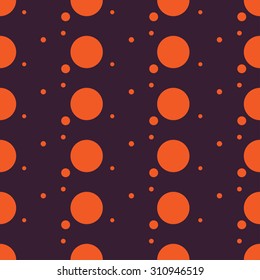Happy Halloween Background. Seamless pattern. Collection of seamless patterns in the traditional holiday colors. 