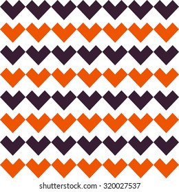 Happy Halloween Background. Seamless pattern. Collection of seamless patterns in the traditional holiday colors. 