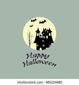 Happy halloween background ,happy halloween vector .