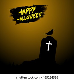 Happy halloween background ,happy halloween vector .