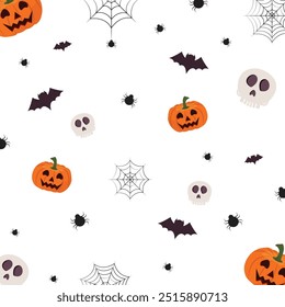 Happy Halloween Background Vector Design.