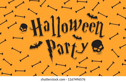 Happy halloween background vector illustration