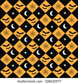 Happy Halloween Background. Vector illustration.