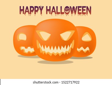 Happy Halloween Background - Vektor