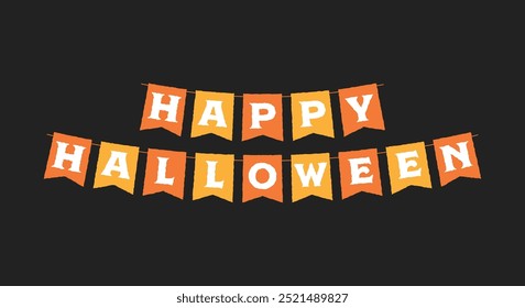 Happy Halloween, Halloween Background, Halloween Wallpaper, Happy Halloween Sign, Vector Illustration