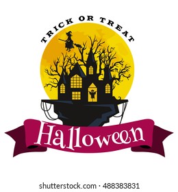 Happy Halloween Badge and Label
