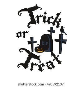 Happy Halloween Badge and Label