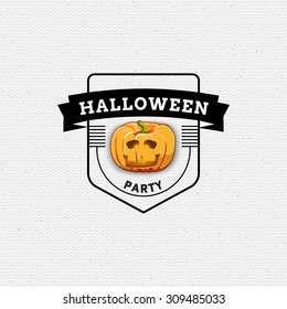 Happy Halloween badges logos and labels can be used for design, presentations, brochures, flyers, print, sports equipment, corporate identity, sales