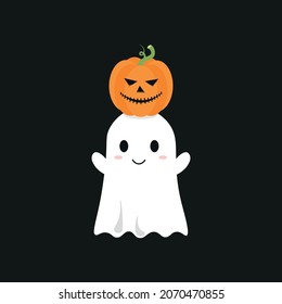 happy halloween banner. vector illustration	