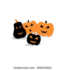 happy halloween banner. vector illustration