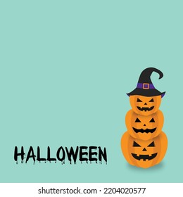 Happy Halloween Banner vector illustration.