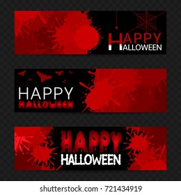 Happy Halloween banners
