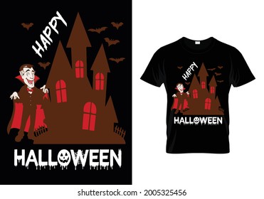 Happy Halloween Beautiful T-shirt Design