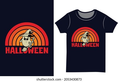 Happy Halloween boo t shirt design