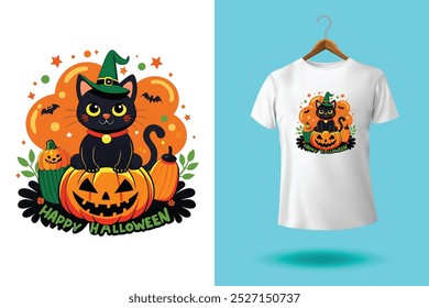 Happy Halloween boo t-shirt design