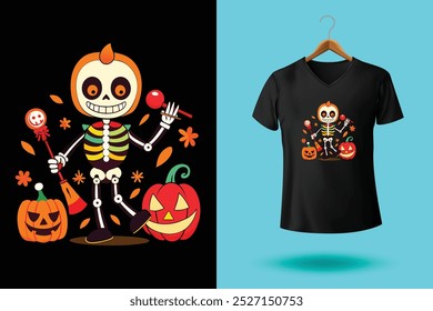 Happy Halloween boo t-shirt design